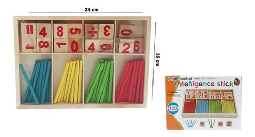 Juego Ábaco Matemática Inteligente, Didáctico, Suma Y Resta 