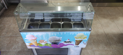 Vitrina Exhibidora De Helados Marca Isa Italiana 