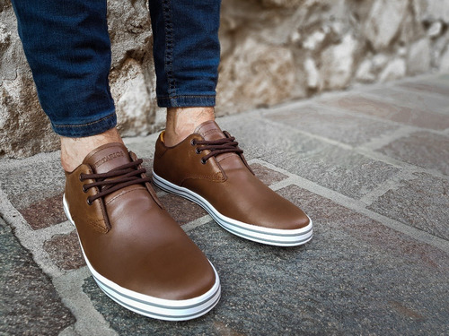 Zapatillas Zapato De Vestir Cuero Hombre Urbanas