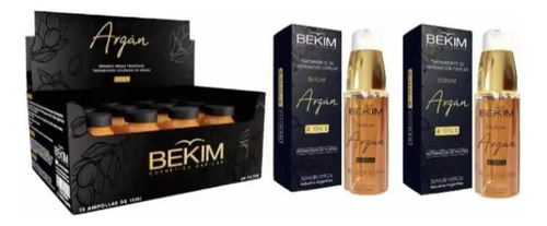 Combo Kit: Ampolla Argan 4oils X12unid + 2 Serum Argan X30ml