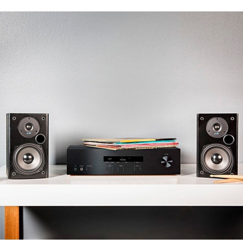 Estantería Polk Audio T15, 100 W, 2 vías, acústica (par), color negro