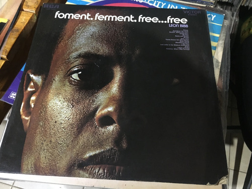 Leon Bibb Foment, Ferment, Free Vinilo Lp Usa Funk Soul Jazz