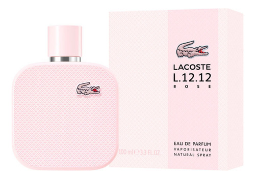 Perfume Importado Mujer Lacoste L.12.12 Rose Edp 100ml