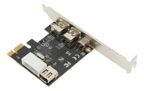Comprar Placa Pcie 1x A 1394a De 4 Portas Firewire De Alta Velocidad