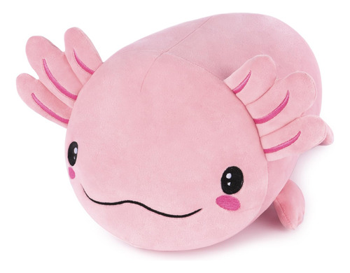 Peluche De Ajolote Rosa De 48 Cm Juguete Suave Y Regalo Para