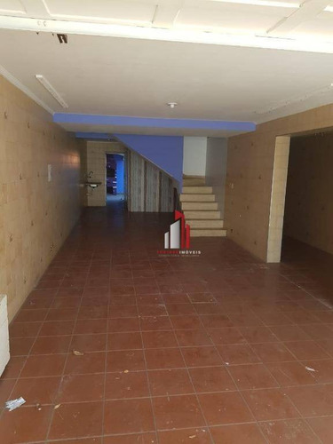 Sobrado Com 3 Dormitórios, 250 M² - Venda Por R$ 837.000,10 Ou Aluguel Por R$ 3.500,00/mês - Chácara Inglesa - São Paulo/sp - So0125