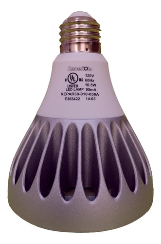 4 Focos Led Spot Par30 10.5w 120v E26 Luz Cálida Premium