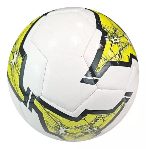 Bola Futebol Society Uhlsport Match R1 Oficial Amarelo / Marinho