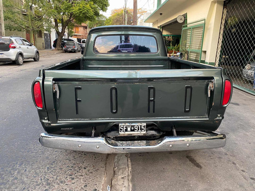 Imagen 4 de 15 de Ford F-100 F100 Motor V8 Restaurada Twin Beam Aire Acond