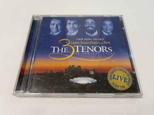 The 3 Tenors In Concert 1994 - Cd 1994 Alemania Como Nuevo