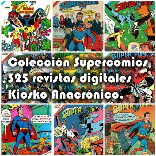 Colección Revista Supercomic, Muchos Ejemplares Edit. Novaro