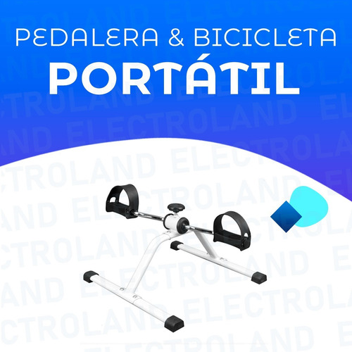 Imagen 3 de 10 de Bicicleta Fija Pedalera Rehabilita Piernas Y Brazos Pleg Loc