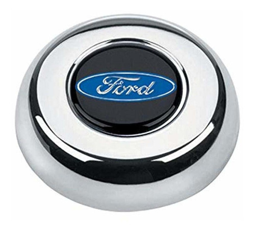 5685 Botón De Bocina Cromado Ford Blue Oval