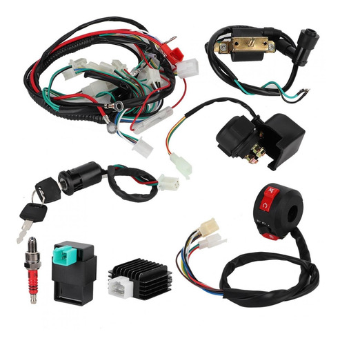 Arnés De Cableado Solenoide Bobina Rectificador Cdi Kit Se A