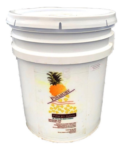 Piña En Almibár En Cubeta