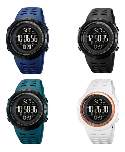 Imagen 2 de 10 de Reloj Deportivo Skmei Caballeros Modo 1251 Hombres