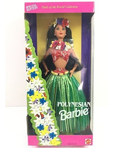 Edición Especial De La Colección Polynesian Barbie Dolls Of 