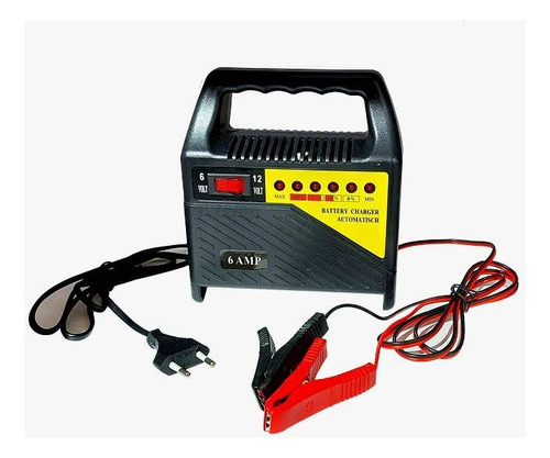 Cargador Portátil De Batería Para Automóviles Y Motos 12v