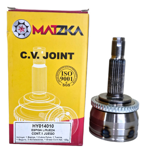 2 Espiga Lado Rueda C/sens Abs Para Grand I10 15-24 Hy014010
