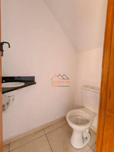 Imagem 20 de 29 de Sobrado Com Excelente Localização Com 2 Dormitórios Sendo 2 Suítes E 2 Vagas À Venda Por R$ 260.000 - Cidade Líder - São Paulo/sp - So0485