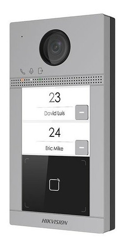 Kit Video Portero Ip Hikvision 2 Departamentos