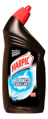 Gel Limpiador De Baño Blanco Y Brillante 500ml Harpic