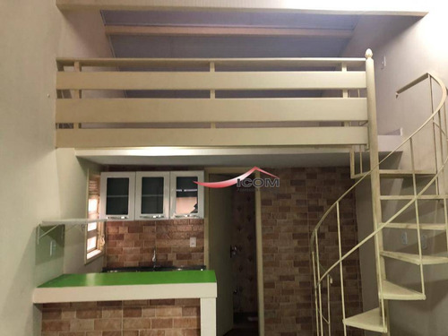Imagem 2 de 25 de Apartamento Com 1 Dormitório Para Alugar, 25 M² Por R$ 800,00/mês - Centro - Armação Dos Búzios/rj - Ap5565