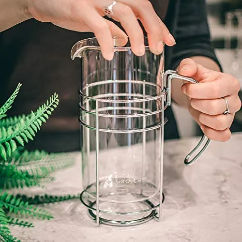 Grosche Madrid Cafetera De Prensa Francesa, Prensa De Té Pre