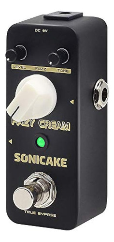 Sonicake Fuzz Pedal De Efectos De Guitarra Fazy Cream Vintag