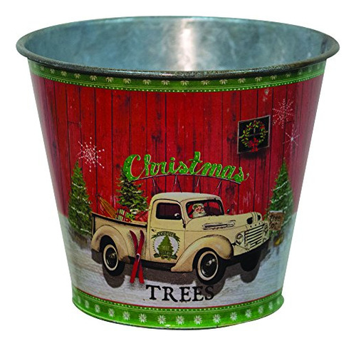 Cubo De Camión Con Árboles De Navidad De Cwi Gifts
