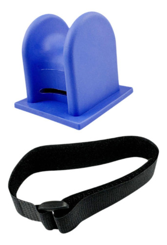 Soporte Para Caña De Pescar Con Clip En Un Azul Con Forma