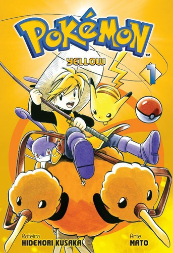 Pokémon:Yellow VOL. 1, de Kusaka, Hidenori. Editora Panini Brasil LTDA, capa mole em português, 2005