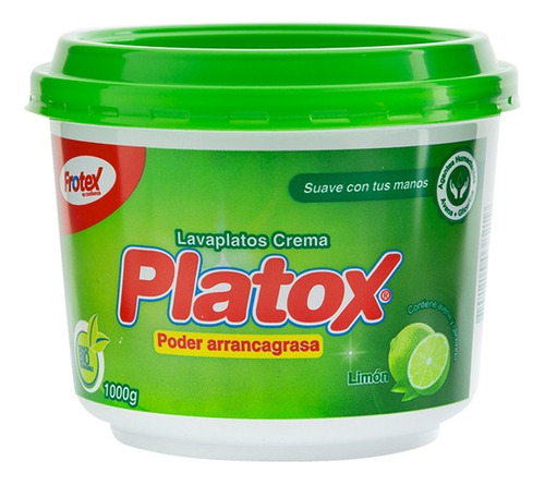 Lavaloza Crema Platox - Frotex - Arrancagrasa - Limón ×1000g