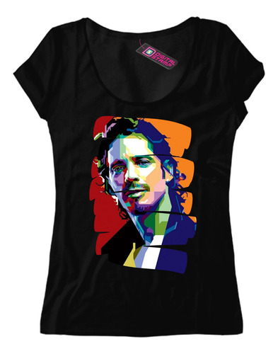 Remera Mujer Chris Cornell Pop Art 6 Dtg Premium