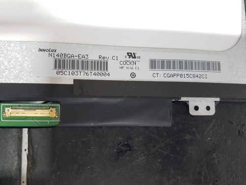 Imagem 3 de 4 de Tela 14 Led Slim Fosca 30 Pinos N140bga-ea3 Rev. C1