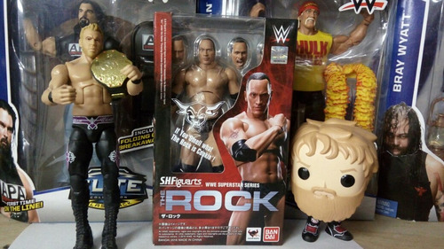 Wwe Figura The Rock S.h.figuarts Original Wwe Chile Toys