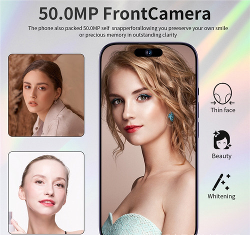 Smartphone I14promax Dual Sim,7.3'',6+128gb,doble Sim
