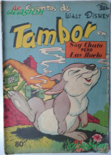 Cómic Cuentos De Walt Disney No. 3 (1949) Tambor, Ed. Novaro