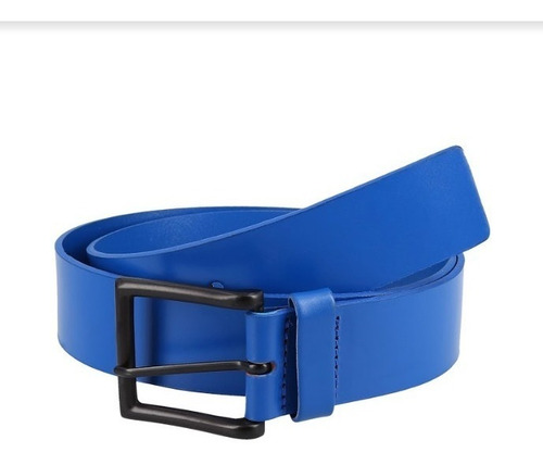 Cinturones 100% Piel Unisex Hebilla Metalica Varios Colores