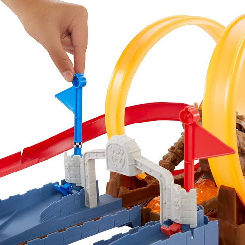 Hot Wheels - Mario Kart Doble Loop Mattel Bestoys