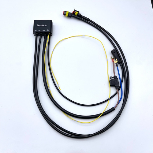 Imagen 6 de 10 de Switch Arnés Faros Auxiliares Moto Bmw Yamaha Ktm Honda