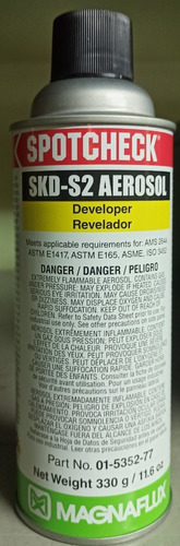 Tintes Penetrantes Revelador Skd-s2. Marca Magnaflux.