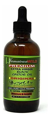 100% Pure Cold Pressed Jamaican Black Castor Oil Extra V