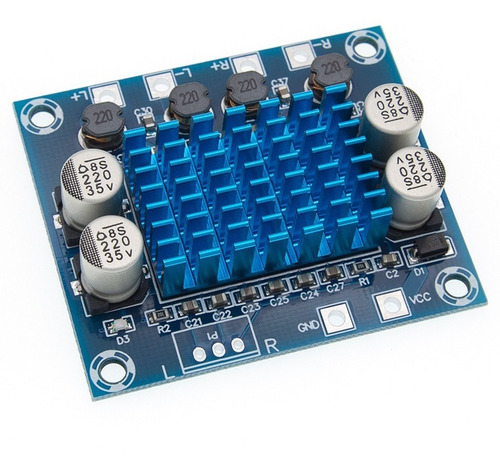 Imagen 1 de 6 de Modulo Amplificador De Audio Estereo 2 X 30w Clase D Tpa3118