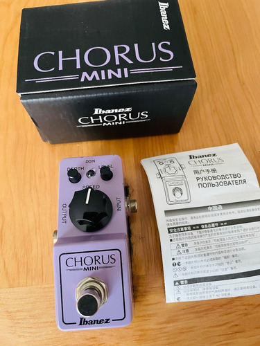 Pedal Mini Chorus Ibanez