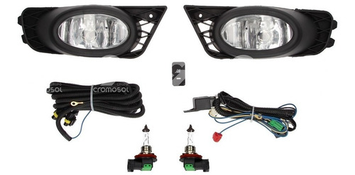 Kit Faros Auxiliares Honda Civic 2009 2010 2011 2012