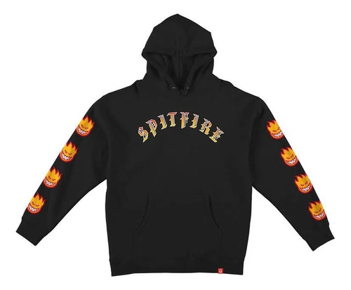 Buzo Hoodie Spitfire Bighead Full Sleeve