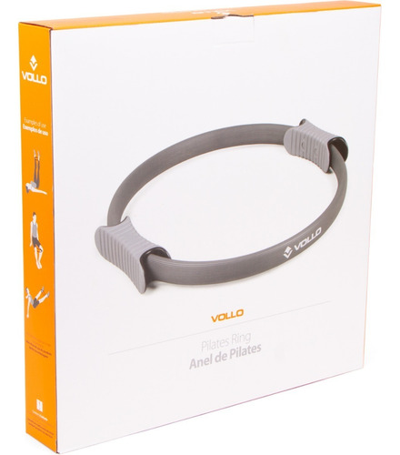 Anel Pilates Vollo 38cm Tonificador Fitness Funcional
