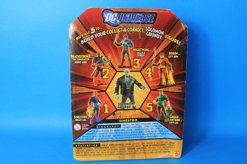 Sinestro Dc Universe Classics (Usado)
