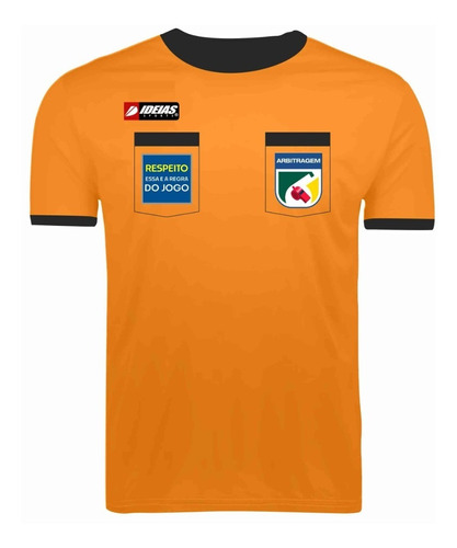Kit 16 Camisas Arbitro Futebol + 16 Shorts Sport Arbitragem